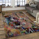 slash singer rectangle area rug for living room home room decor gift for friends and family dark room sls8