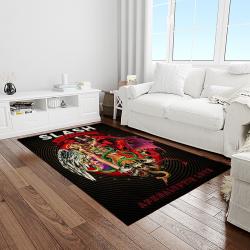 slash singer rectangle area rug for living room home room decor gift for friends and family light room sls3