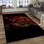 slayer band rectangle area rug carpet for living room home room decor gift for friends dark room sla12
