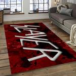slayer band rectangle area rug carpet for living room home room decor gift for friends dark room sla19