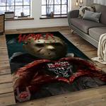slayer band rectangle area rug carpet for living room home room decor gift for friends dark room sla2