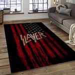 slayer band rectangle area rug carpet for living room home room decor gift for friends dark room sla29