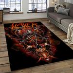 slayer band rectangle area rug carpet for living room home room decor gift for friends dark room sla32