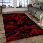 slayer band rectangle area rug carpet for living room home room decor gift for friends dark room sla34