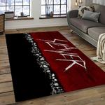 slayer band rectangle area rug carpet for living room home room decor gift for friends dark room sla38