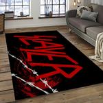 slayer band rectangle area rug carpet for living room home room decor gift for friends dark room sla41