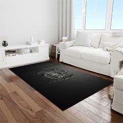 slayer band rectangle area rug carpet for living room home room decor gift for friends light room sla20