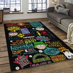 south park cartoon carpet rectangle area rug for living room home room decor gift for friends dark room sop5