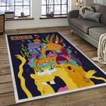 spongebob squarepants cartoon carpet rectangle area rug for living room home room decor gift for friends dark room sbsq12