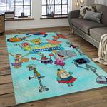 spongebob squarepants cartoon carpet rectangle area rug for living room home room decor gift for friends dark room sbsq2
