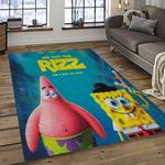 spongebob squarepants cartoon carpet rectangle area rug for living room home room decor gift for friends dark room sbsq23