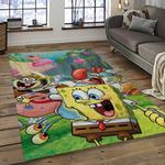 spongebob squarepants cartoon carpet rectangle area rug for living room home room decor gift for friends dark room sbsq3