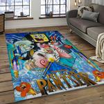 spongebob squarepants cartoon carpet rectangle area rug for living room home room decor gift for friends dark room sbsq31