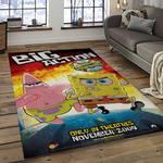 spongebob squarepants cartoon carpet rectangle area rug for living room home room decor gift for friends dark room sbsq43
