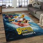 spongebob squarepants cartoon carpet rectangle area rug for living room home room decor gift for friends dark room sbsq55