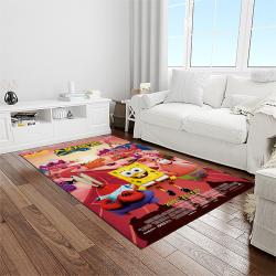 spongebob squarepants cartoon carpet rectangle area rug for living room home room decor gift for friends light room sbsq1