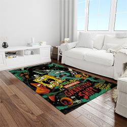 spongebob squarepants cartoon carpet rectangle area rug for living room home room decor gift for friends light room sbsq39