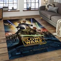 Star Wars Movie Carpet Rectangle Area Rug For Living Room Home Room Decor Gift For Friends And Family SW6
