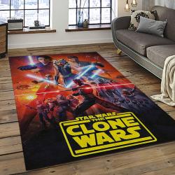 Star Wars Movie Carpet Rectangle Area Rug For Living Room Home Room Decor Gift For Friends And Family SW8