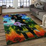 steve vai guitarist rectangle area rug carpet for living room home room decor gift for friends dark room sva13