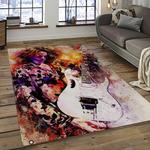 steve vai guitarist rectangle area rug carpet for living room home room decor gift for friends dark room sva21