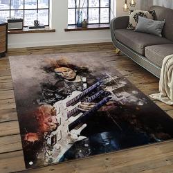 Steve Vai Guitarist Rectangle Area Rug Carpet For Living Room Home Room Decor Gift For Friends SVA25