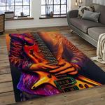 steve vai guitarist rectangle area rug carpet for living room home room decor gift for friends dark room sva7