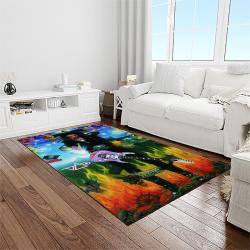 steve vai guitarist rectangle area rug carpet for living room home room decor gift for friends light room sva13