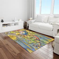 steve vai guitarist rectangle area rug carpet for living room home room decor gift for friends light room sva19