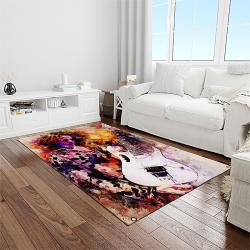 steve vai guitarist rectangle area rug carpet for living room home room decor gift for friends light room sva21