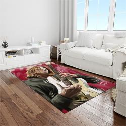steve vai guitarist rectangle area rug carpet for living room home room decor gift for friends light room sva24