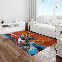 steve vai guitarist rectangle area rug carpet for living room home room decor gift for friends light room sva28