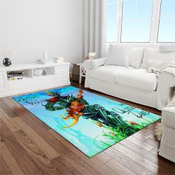 steve vai guitarist rectangle area rug carpet for living room home room decor gift for friends light room sva9
