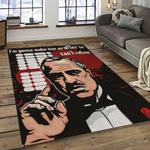 the godfather movie carpet rectangle area rug for living room home room decor gift for friends and family dark room tgf14