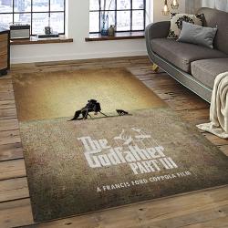 The Godfather Movie Carpet Rectangle Area Rug For Living Room Home Room Decor Gift For Friends And Family TGF21