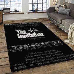 The Godfather Movie Carpet Rectangle Area Rug For Living Room Home Room Decor Gift For Friends And Family TGF34