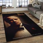 the godfather movie carpet rectangle area rug for living room home room decor gift for friends and family dark room tgf44