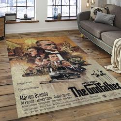 The Godfather Movie Carpet Rectangle Area Rug For Living Room Home Room Decor Gift For Friends And Family TGF48