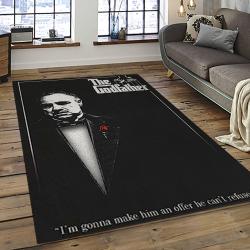 The Godfather Movie Carpet Rectangle Area Rug For Living Room Home Room Decor Gift For Friends And Family TGF51