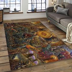 The Lord of the Rings Movie Carpet Rectangle Area Rug For Living Room Home Room Decor Gift For Friends And Family TLTR15