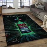 the matrix movie rectangle area rug for living room home room decor gift for friends and family dark room
