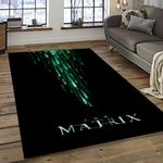 the matrix movie rectangle area rug for living room home room decor gift for friends and family dark room