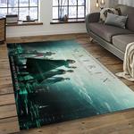 the matrix movie rectangle area rug for living room home room decor gift for friends and family dark room