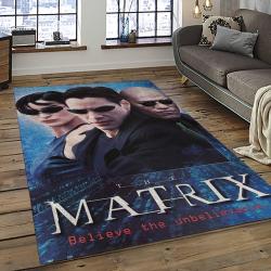 The Matrix Movie Rectangle Area Rug For Living Room Home Room Decor Gift For Friends And Family TMX18