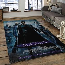 The Matrix Movie Rectangle Area Rug For Living Room Home Room Decor Gift For Friends And Family TMX22
