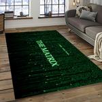 the matrix movie rectangle area rug for living room home room decor gift for friends and family dark room