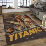 titanic movie rectangle area rug for living room home room decor gift for friends and family dark room ttn13