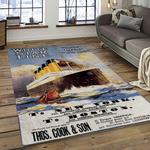 titanic movie rectangle area rug for living room home room decor gift for friends and family dark room ttn8