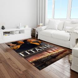 titanic movie rectangle area rug for living room home room decor gift for friends and family light room ttn12