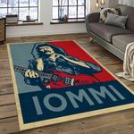 tony iommi guitarist rectangle area rug for living room home room decor gift for friends and family dark room tim1